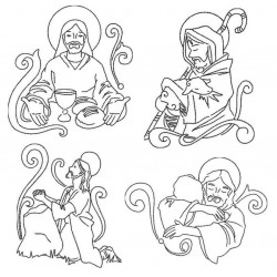 Stickserie - Moments with Jesus